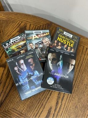 Prestige Equilibrium ATeam American Hustle Limitless ChristianBale BradleyCooper